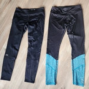 Reebok & Underamour Leggings Medium